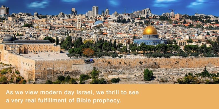 The Time to Favor Zion Has Come. Israel's existence fulfills Bible Prophecy