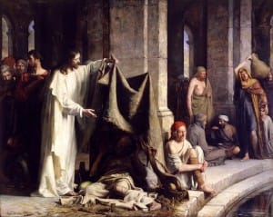 Christ Healing the Sick by Carl Bloch