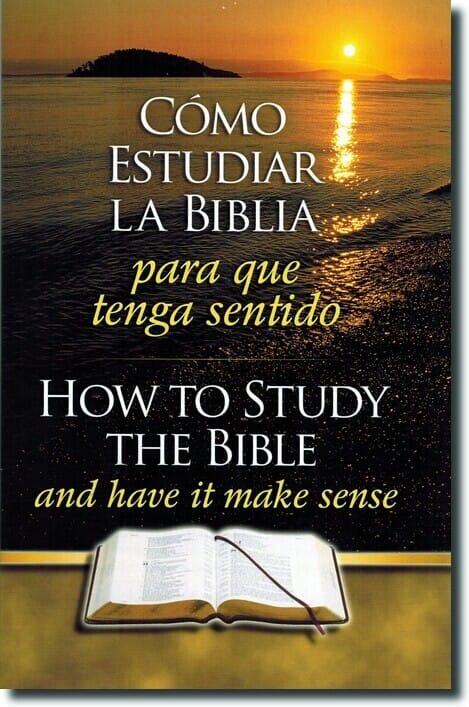 Como Estudiar la Biblia Para que Tenga Sentido (Bilingue Español /Ingles)