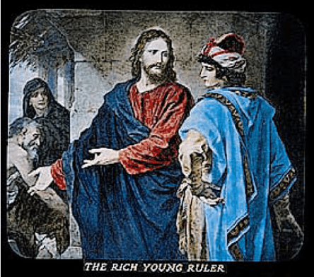 A painting of a person and person Description automatically generated