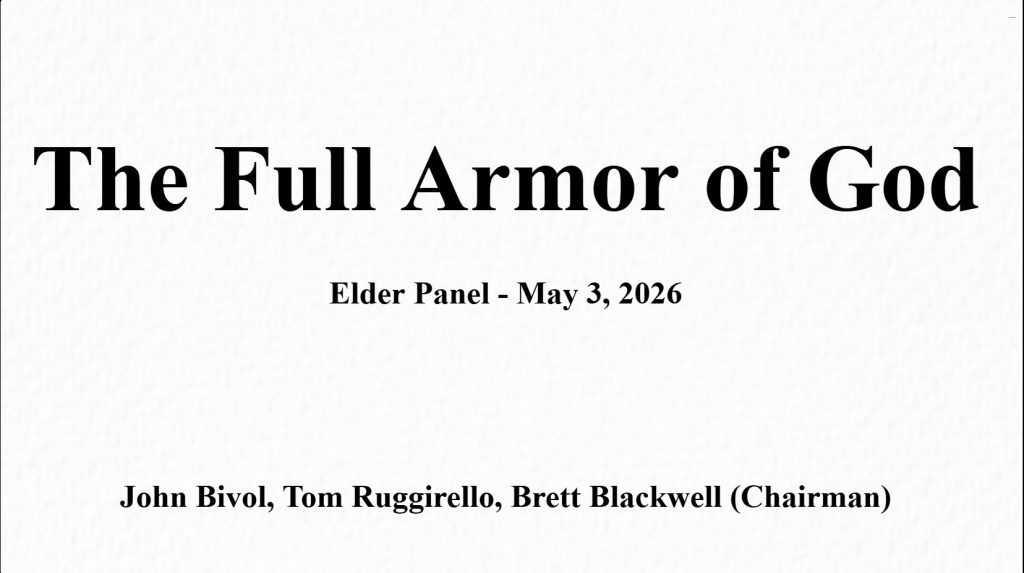 The Full Armor of God