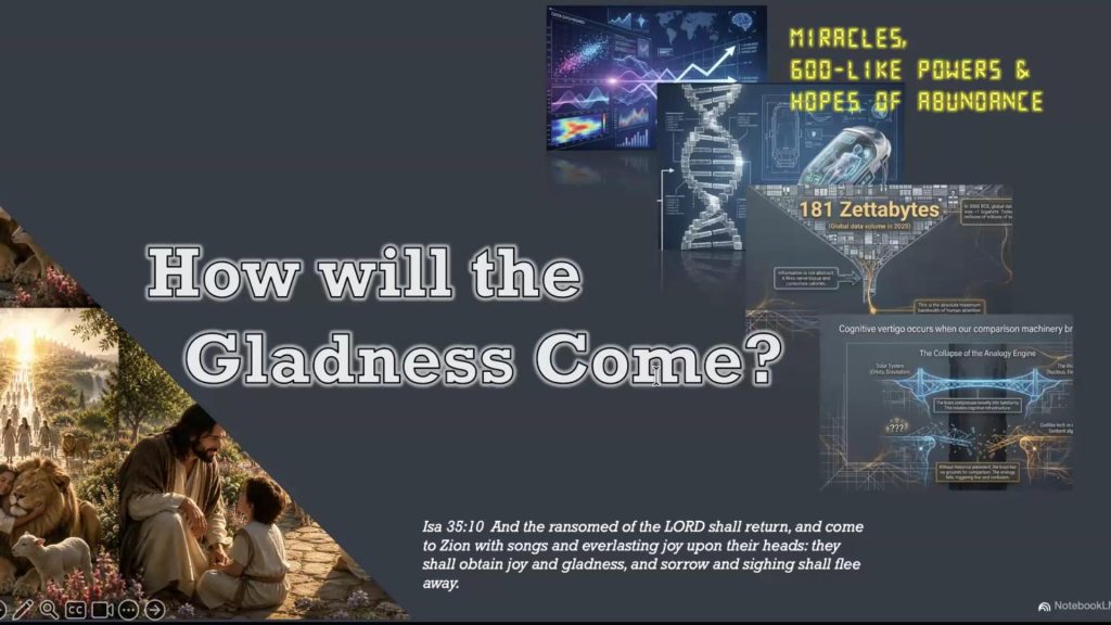 How Will the Gladness Come?